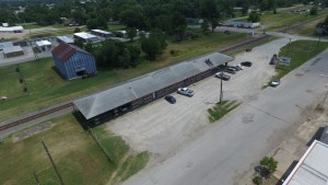 Historic Train Station in Nowata Oklahoma