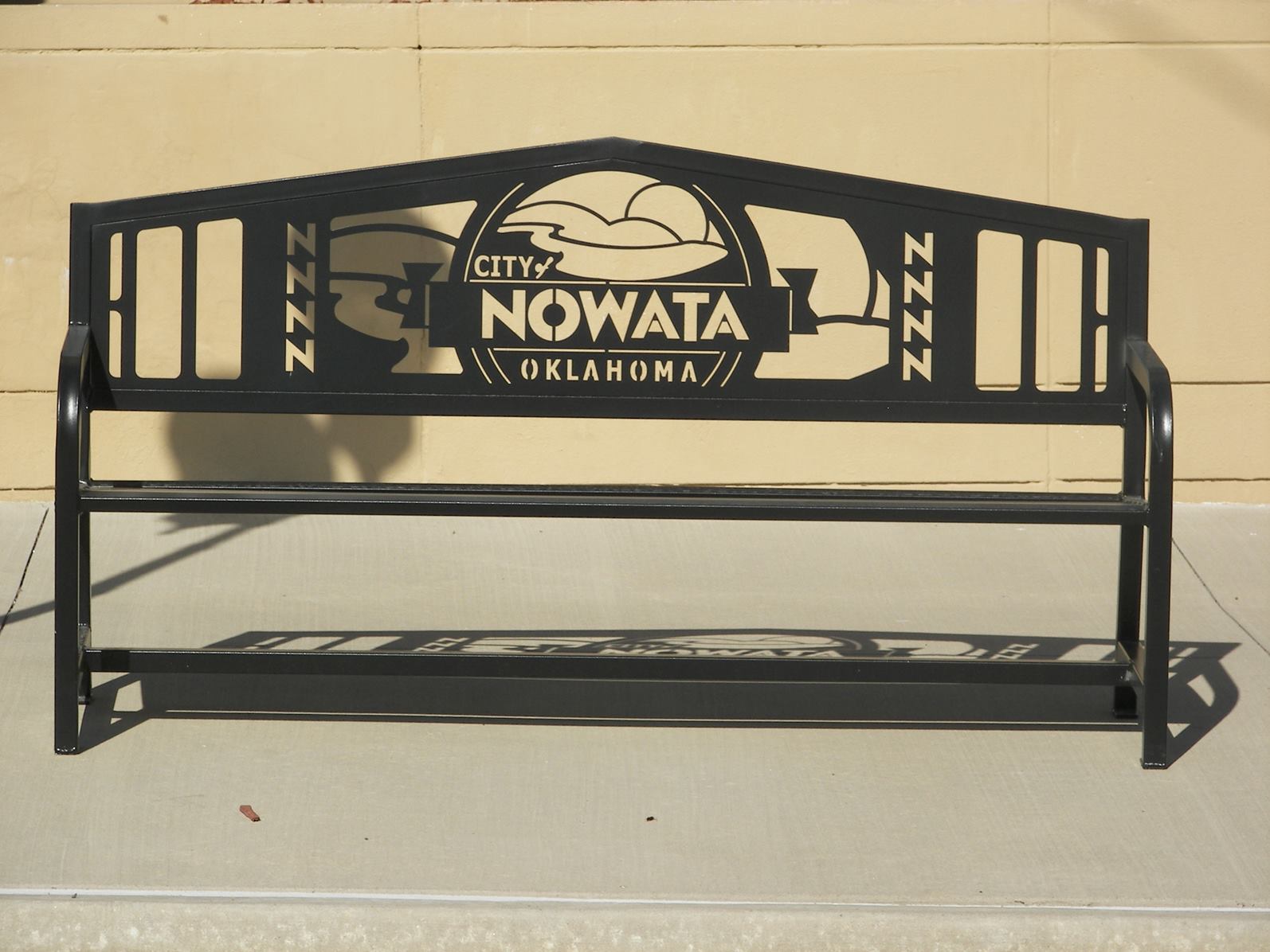 City of Nowata New Benches in Downtown Nowata