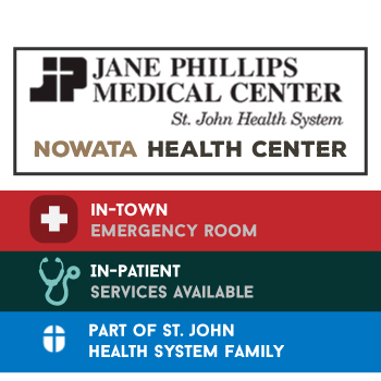 Jane Phillips Medical Center Nowata Provides Emergency Room Services for City of Nowata
