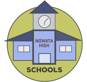 City of Nowata Oklahoma School Maps