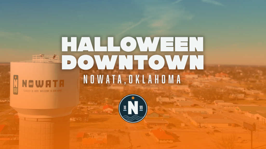 Halloween Celebration in Downtown Nowata Oklahoma