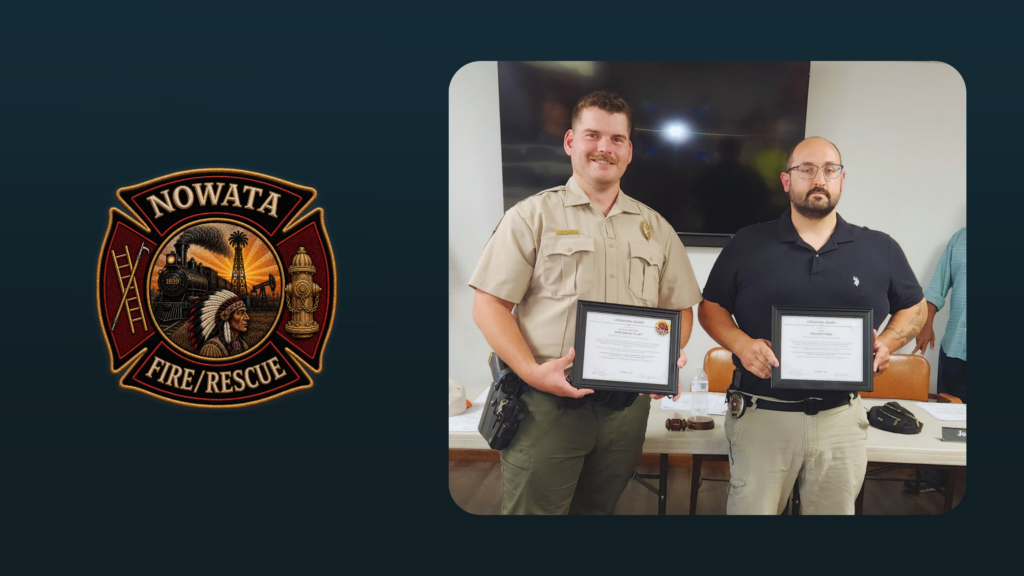 Nowata Fire & EMS Life Saving Award